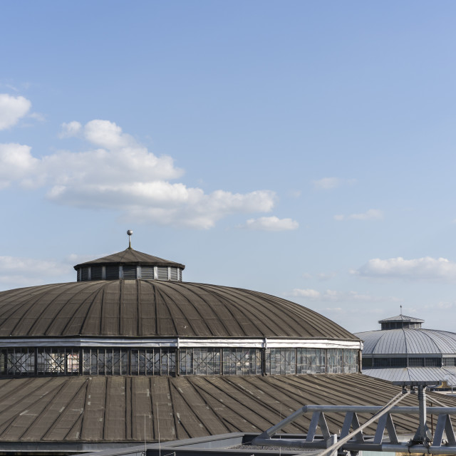 "Former Locomotive Shed" stock image