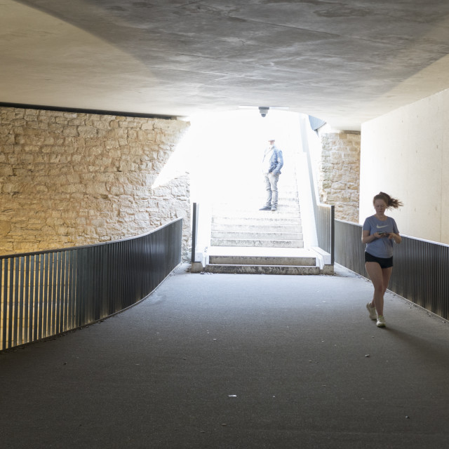 "Pedestrian Underpass" stock image