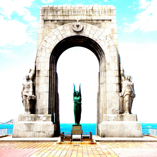 "The monument for the big war" by Amit Mendelsohn - £50.00 "The monument for the big war" stock image