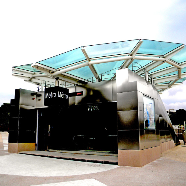 "The metro station" by Amit Mendelsohn - £50.00 "The metro station" stock image