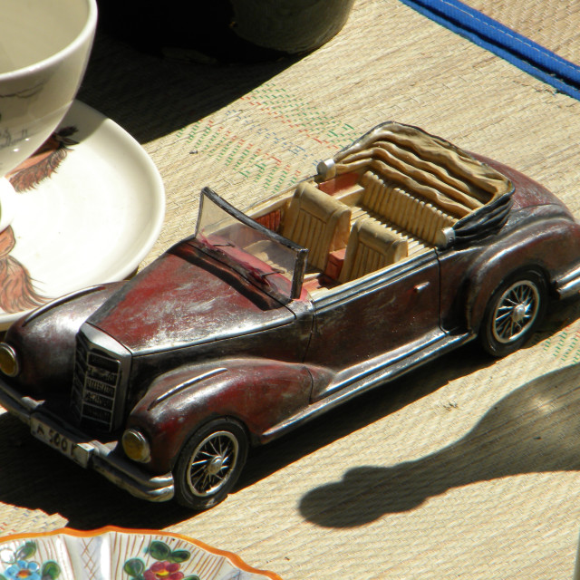 "An old Toy Car" by Amit Mendelsohn - £50.00 "An old Toy Car" stock image