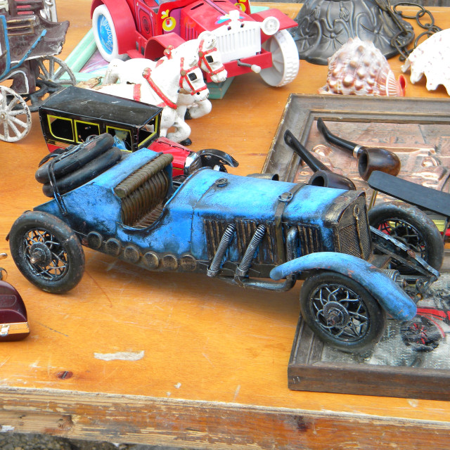 "An old Toy Car" by Amit Mendelsohn - £50.00 "An old Toy Car" stock image