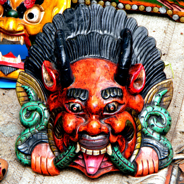 "A mask" by Amit Mendelsohn - £50.00 "A mask" stock image