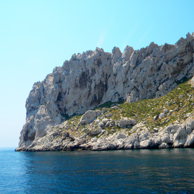 "The creeks - Calanques" by Amit Mendelsohn - £50.00 "The creeks - Calanques" stock image
