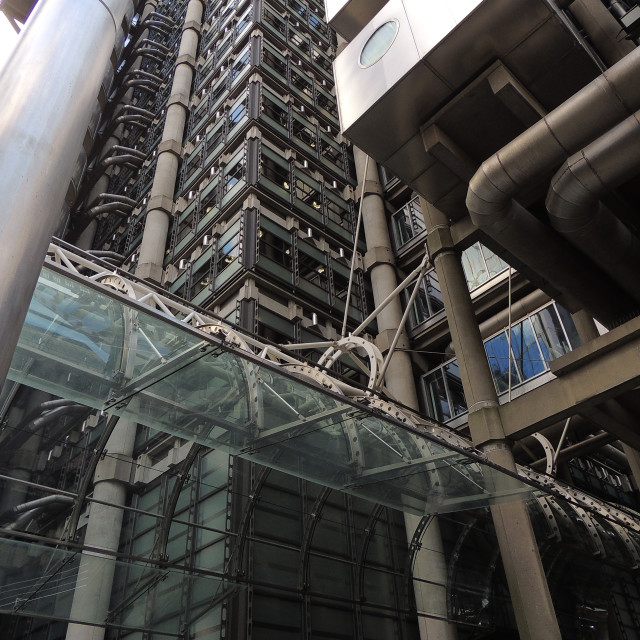 "London - architecture 9" by Amit Mendelsohn - £50.00 "London - architecture 9" stock image