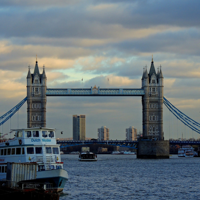 "London Bridge" by Amit Mendelsohn - £50.00 "London Bridge" stock image