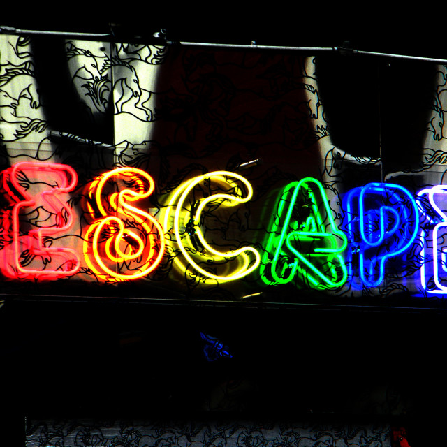 "Escape" by Amit Mendelsohn - £50.00 "Escape" stock image