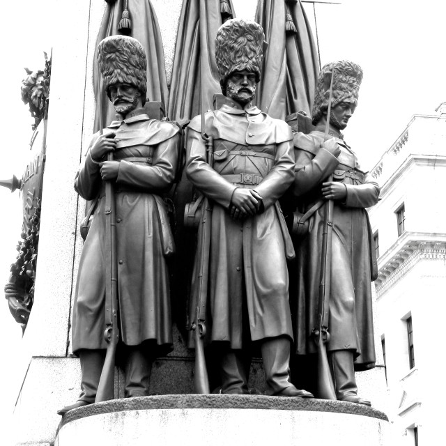 "The Brigade of Guards" by Amit Mendelsohn - £50.00 "The Brigade of Guards" stock image