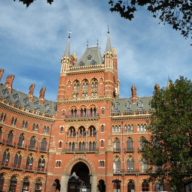 "St. Pancras Renaissance" stock image