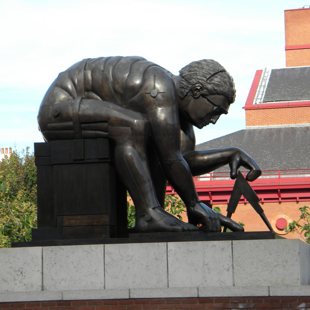 "British library - king cross" by Amit Mendelsohn - £50.00 "British library - king cross" stock image