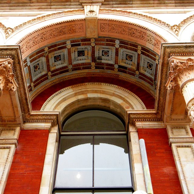 "Victoria and Albert Museum" stock image