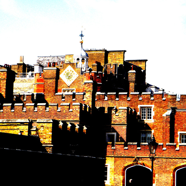 "St. James palace" stock image