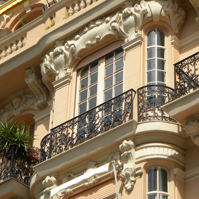 "Nice special art nouveau architecture" by Amit Mendelsohn - £50.00 "Nice special art nouveau architecture" stock image