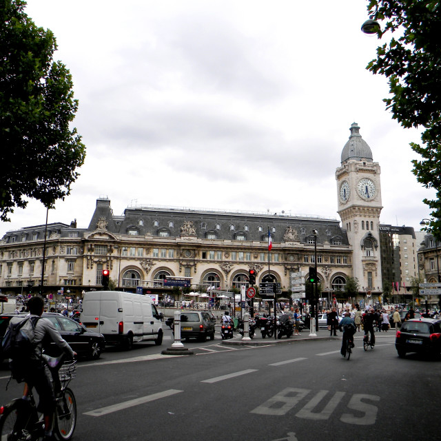 "Gare de Lyon - Paris" by Amit Mendelsohn - £50.00 "Gare de Lyon - Paris" stock image