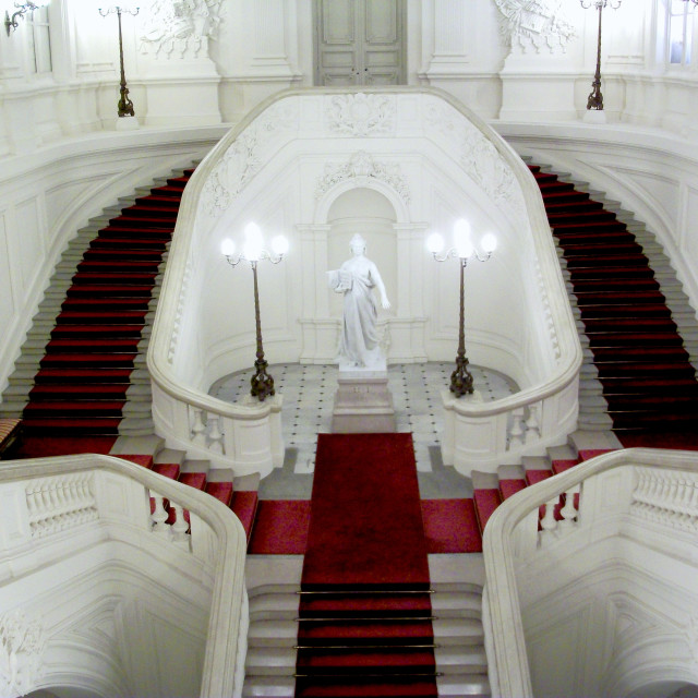 "Inside the prefecture palace 2" stock image