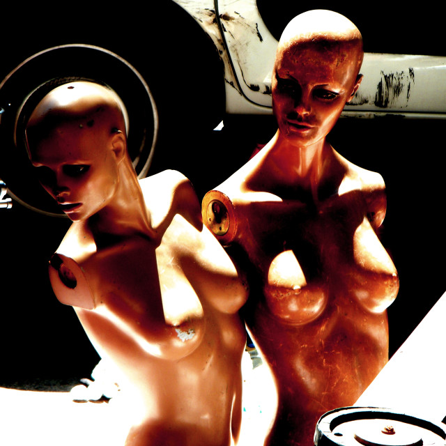 "Try to find our hands" by Amit Mendelsohn - £50.00 "Try to find our hands" stock image