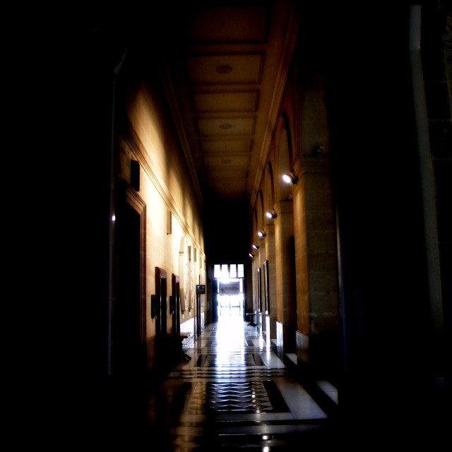 "The bourse palace corridor" by Amit Mendelsohn - £50.00 "The bourse palace corridor" stock image