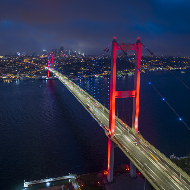 "Fatih Sultan Mehmet Bridge" by Dimitris Tzankatian - $87.19 "Fatih Sultan Mehmet Bridge" stock image