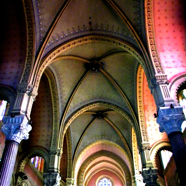 "Church" by Amit Mendelsohn - £50.00 "Church" stock image
