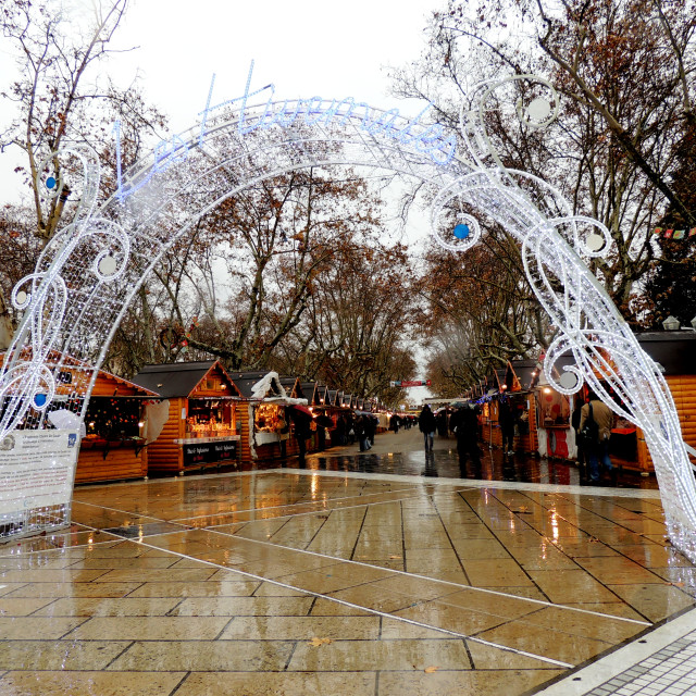 "Montpelier Christmas Market" by Amit Mendelsohn - £50.00 "Montpelier Christmas Market" stock image