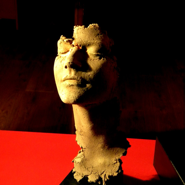 "A face" by Amit Mendelsohn - £50.00 "A face" stock image