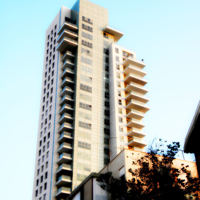 "Tel aviv architecture" by Amit Mendelsohn - £50.00 "Tel aviv architecture" stock image