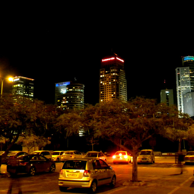 "The skyline of Ramat Gan" by Amit Mendelsohn - £50.00 "The skyline of Ramat Gan" stock image