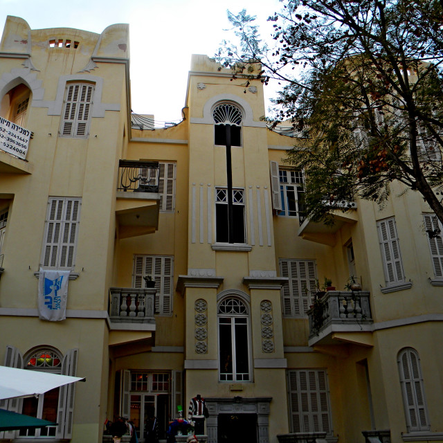"BauHaus in Tel Aviv" by Amit Mendelsohn - £50.00 "BauHaus in Tel Aviv" stock image