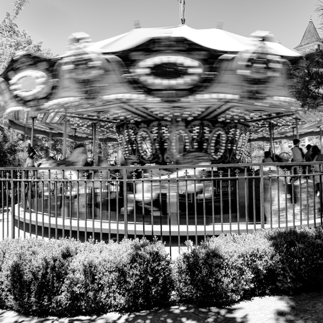 "Merry go Round" stock image