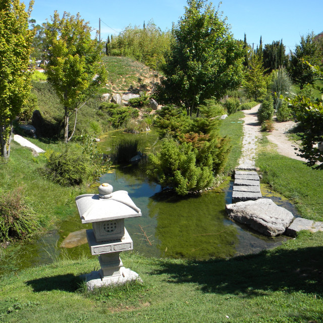 "Parc du 26ème Centenaire" by Amit Mendelsohn - £50.00 "Parc du 26ème Centenaire" stock image