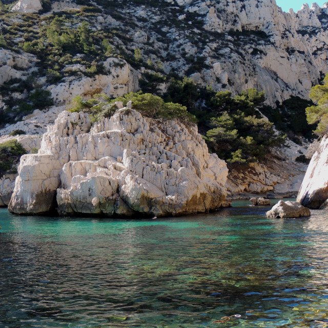 "The creek of Lumini" stock image