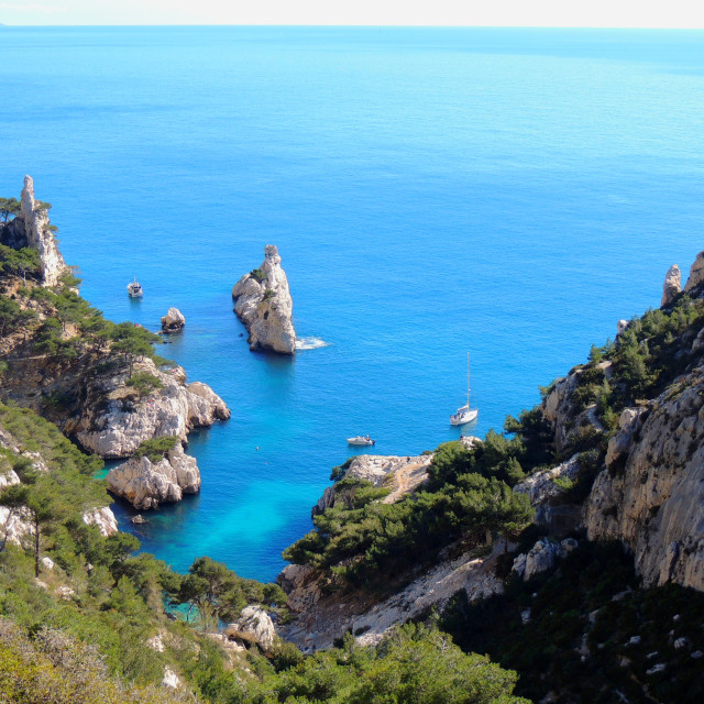 "The creek of Lumini" stock image