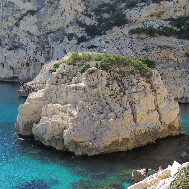 "The creek of Lumini" stock image