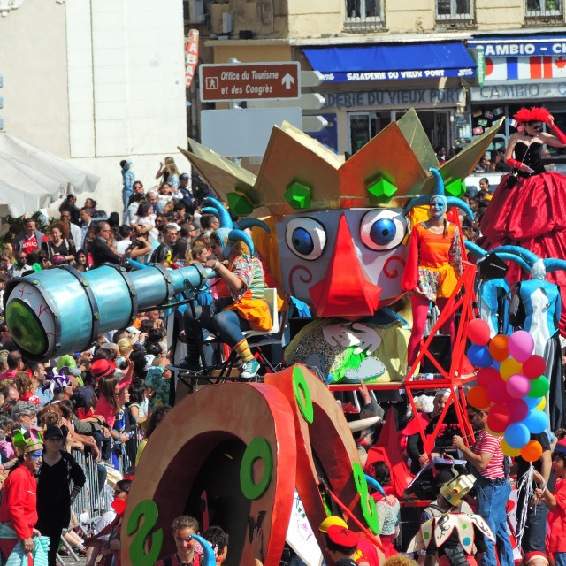 "Carnaval de Marseille 3" stock image