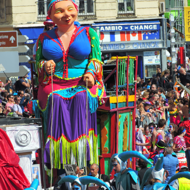 "Carnaval de Marseille 8" stock image