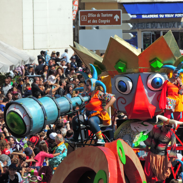 "Carnaval de Marseille 7" stock image