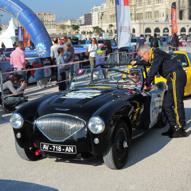 "Austin-Healey 100" by Amit Mendelsohn - £50.00 "Austin-Healey 100" stock image