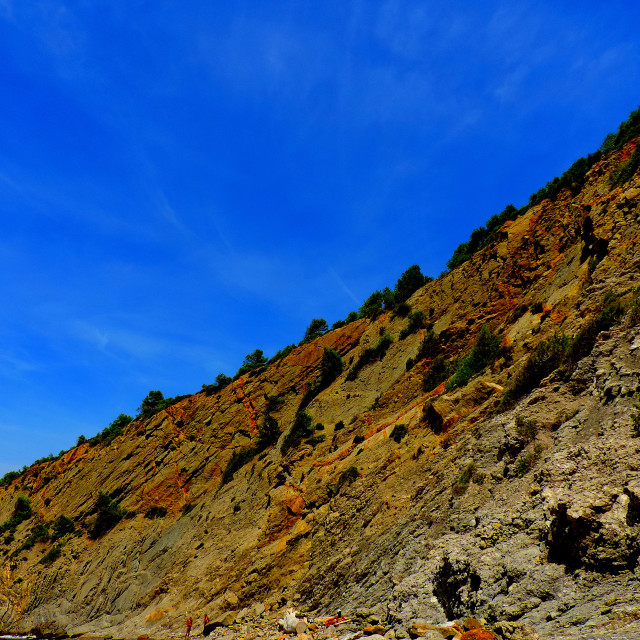 "ensues la redonne - blue coast" by Amit Mendelsohn - £50.00 "ensues la redonne - blue coast" stock image