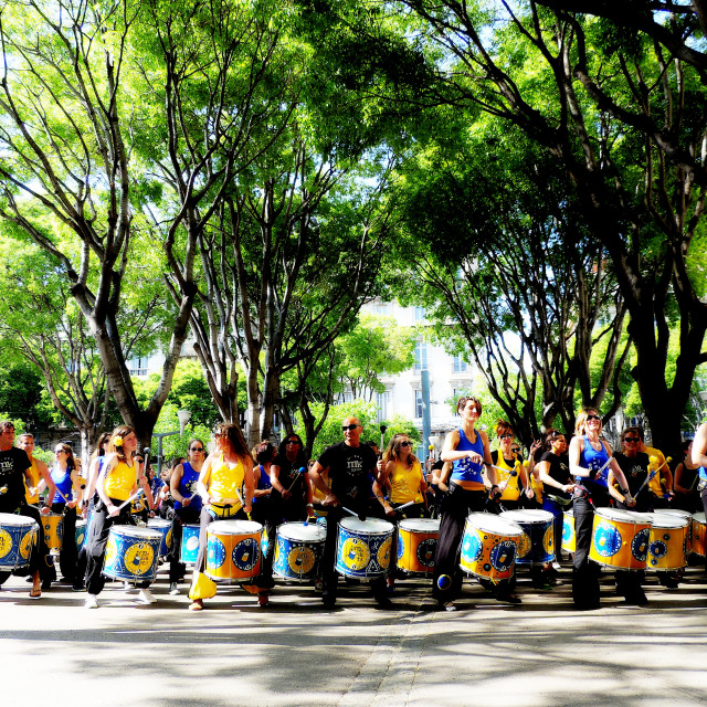 "Muleketu Drumming band" stock image