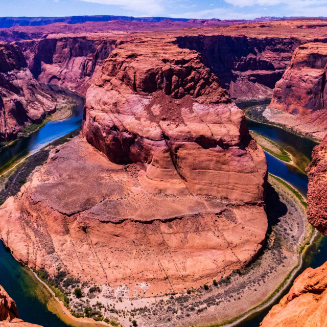 "Horse bend" stock image