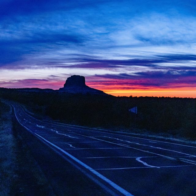 "Arizona sunset" stock image
