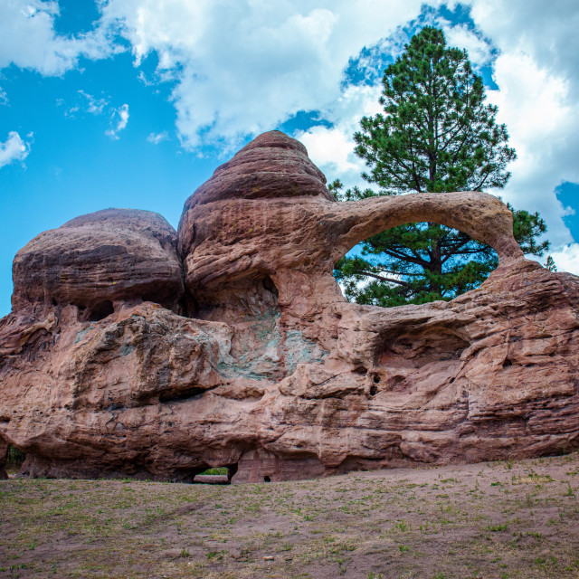 "Tea Kettle Rock" stock image