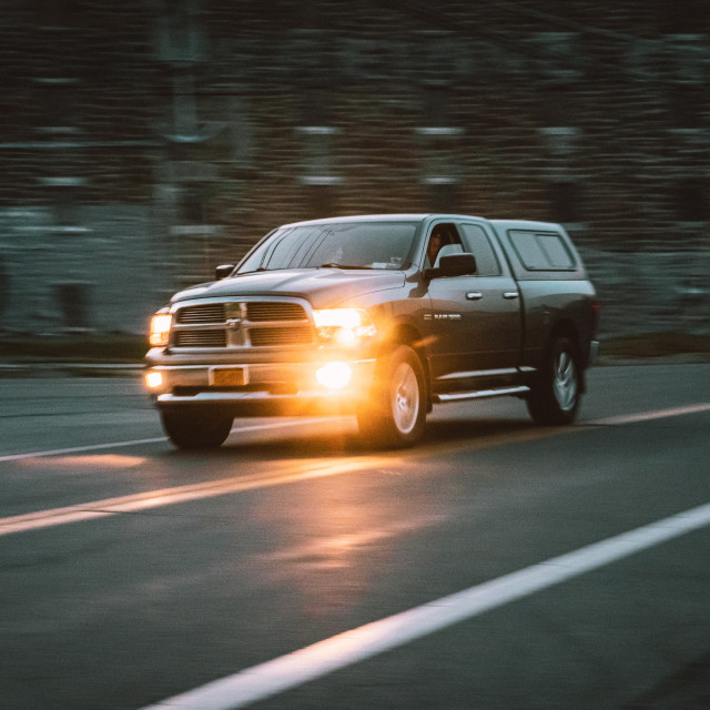 "Cinematic Pickup Sodus Point NY-14" stock image