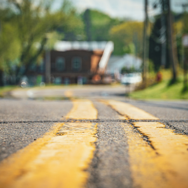 "Road NY-14, Sodus Point" stock image