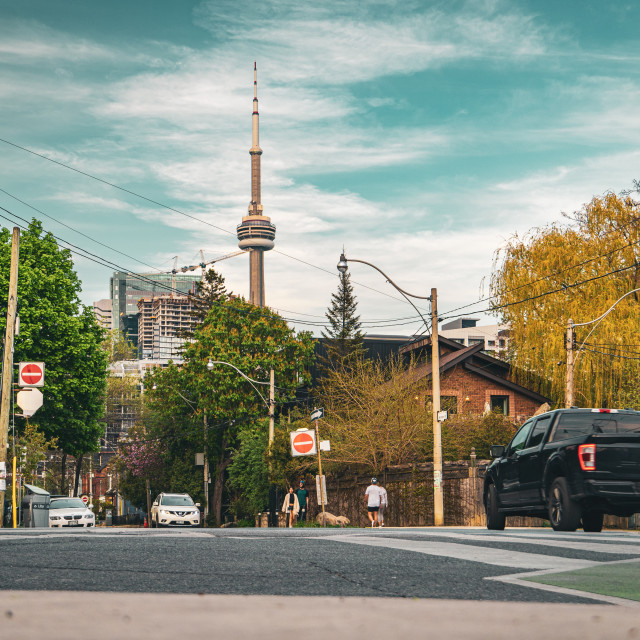 "Wellington and Niagara" stock image