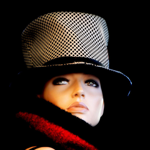 "A woman mannequin" by Amit Mendelsohn - £50.00 "A woman mannequin" stock image