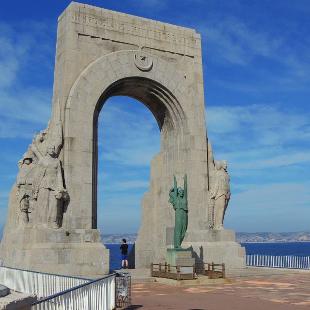 "Monument for WWI" stock image