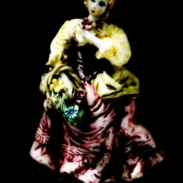 "China doll" by Amit Mendelsohn - £50.00 "China doll" stock image
