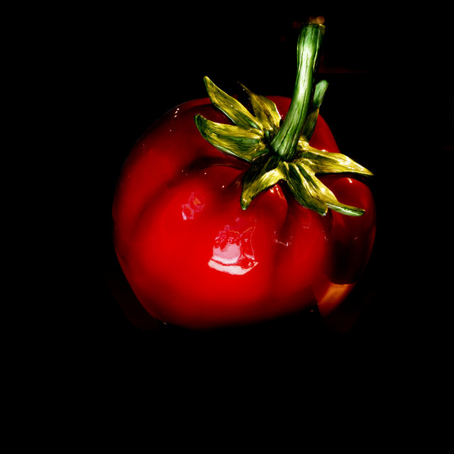 "A porcelain vegetable" stock image