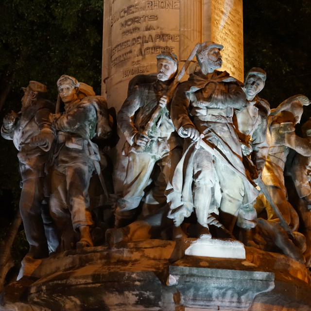 "The war monument" stock image
